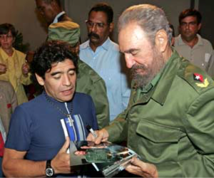 Fidel-Maradona